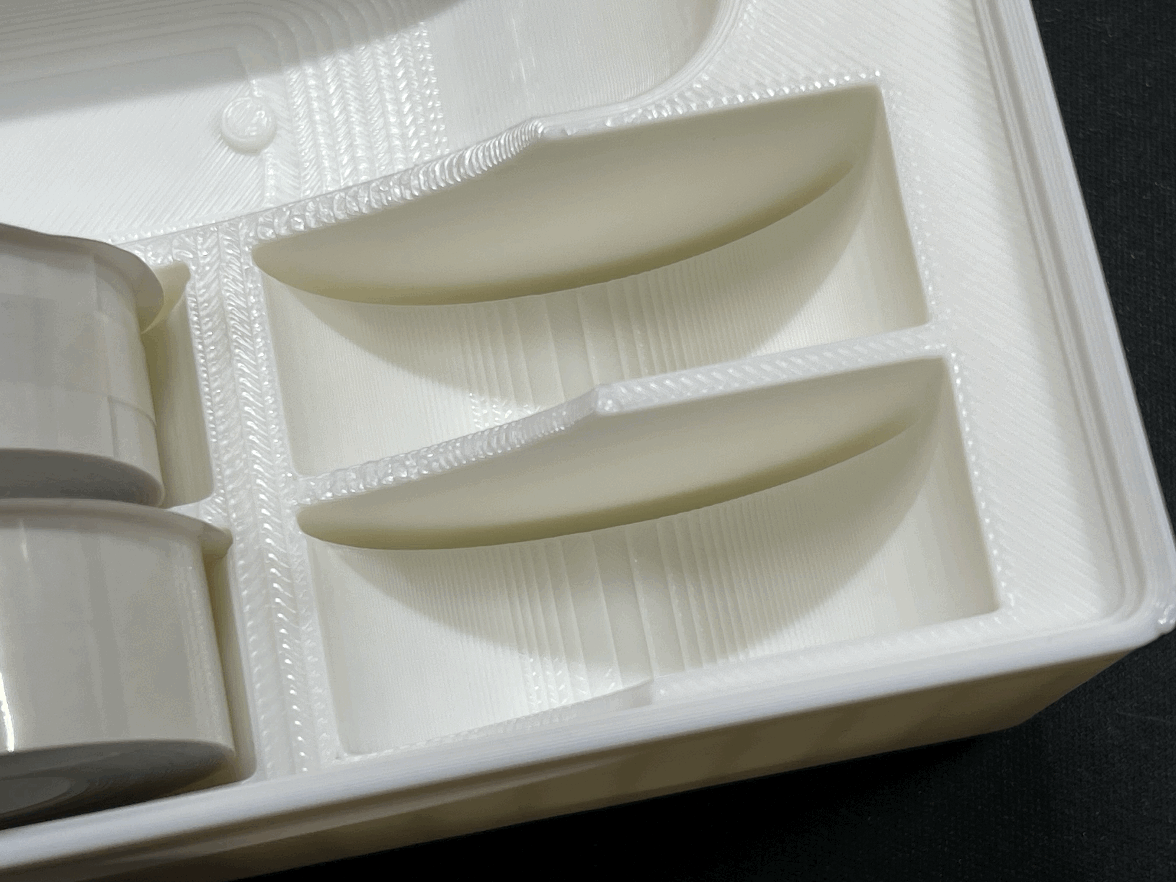 Gridfinity Tray for Supvan E10 Label Maker + Rolls — miniatura 2