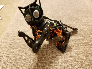OpenCat Nybble DIY por hackoholic Descargar modelo STL gratuito - Main Image