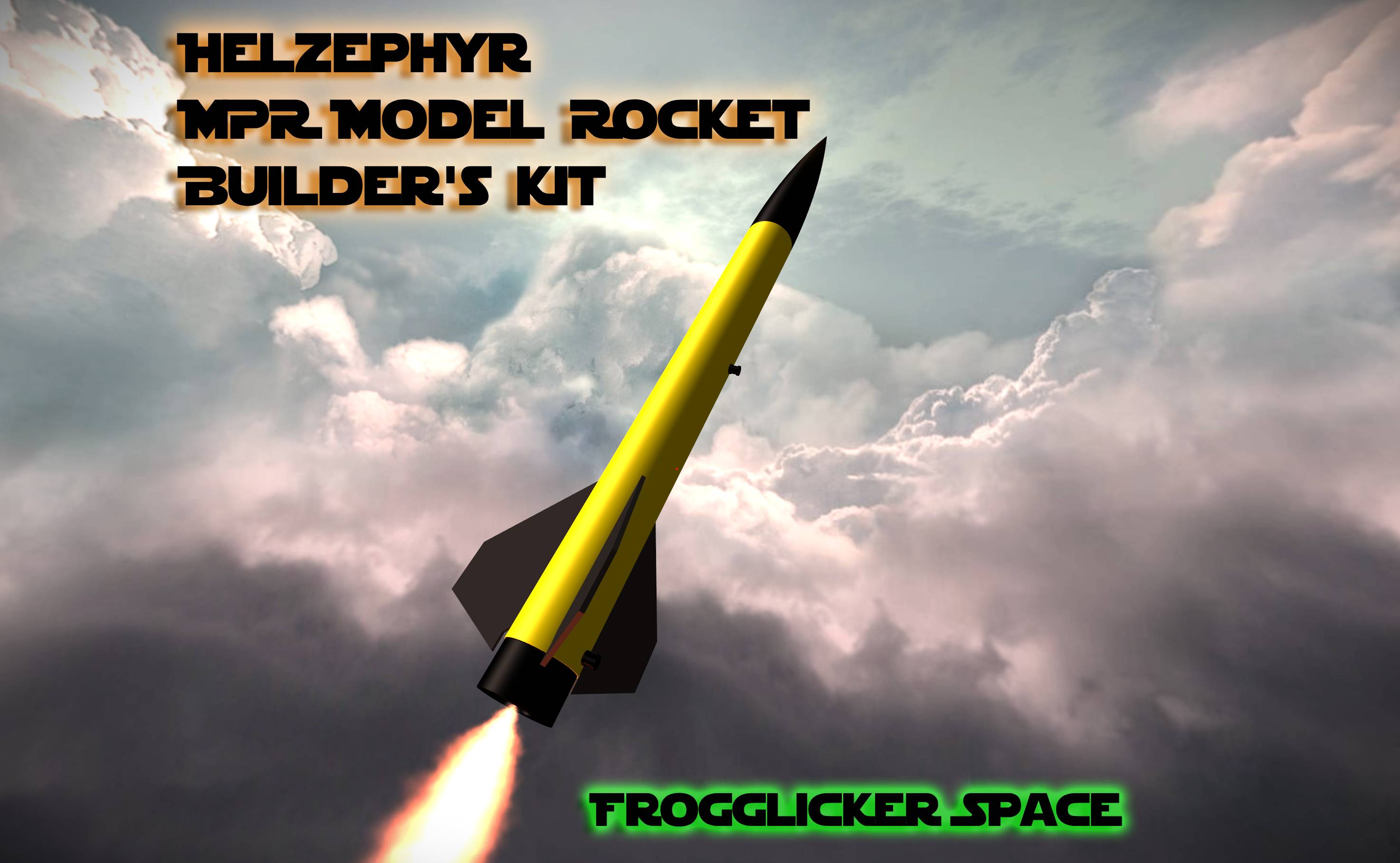 Helzephyr MPR/HPR Model Rocket Builder's Kit