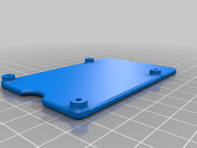 Pi3 Low Profile Case by hackoholic | Download free STL model | Printables.com