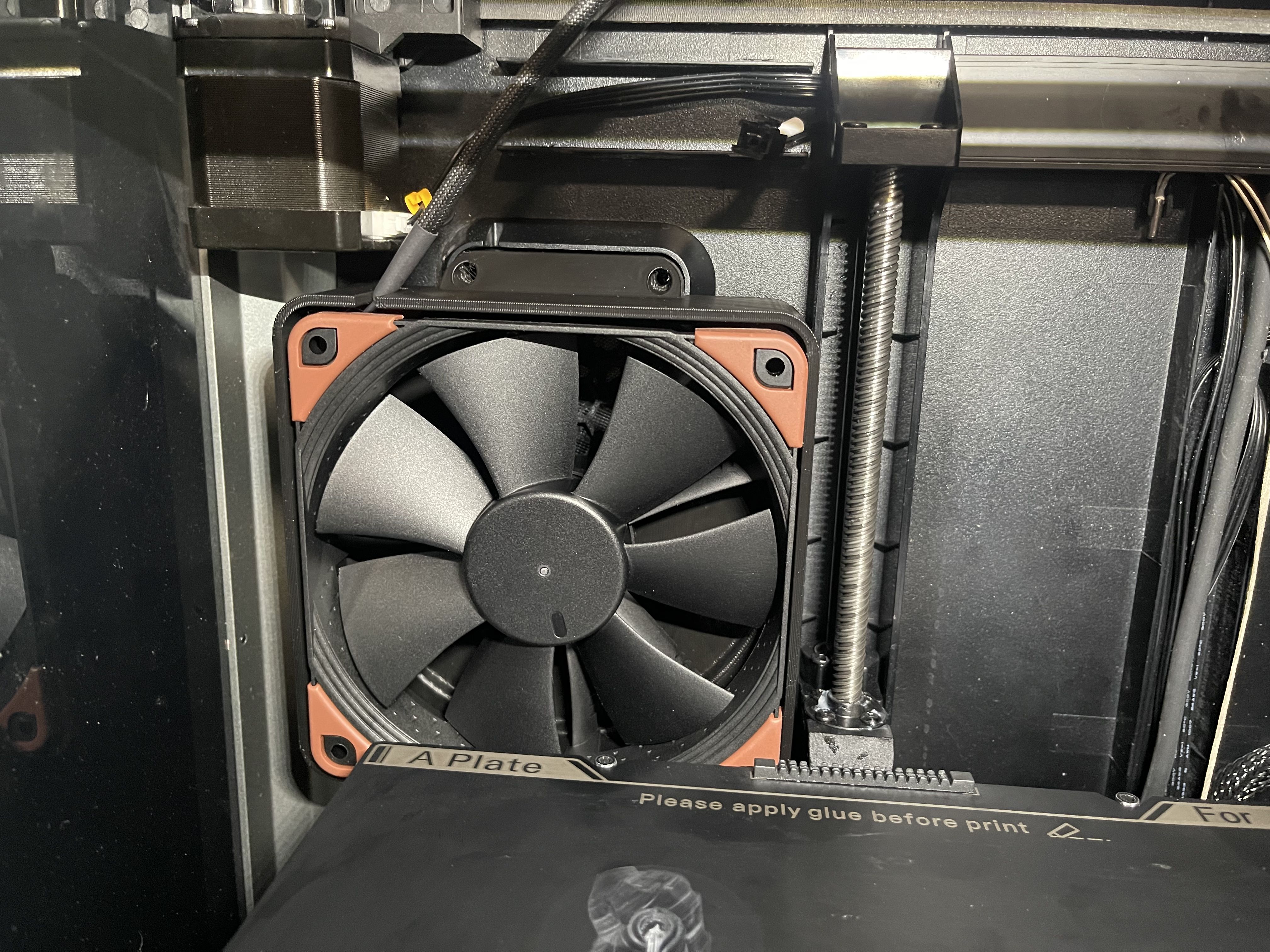 Creality K1C Upgraded Rear Exhaust Fan (60mm to 120mm)