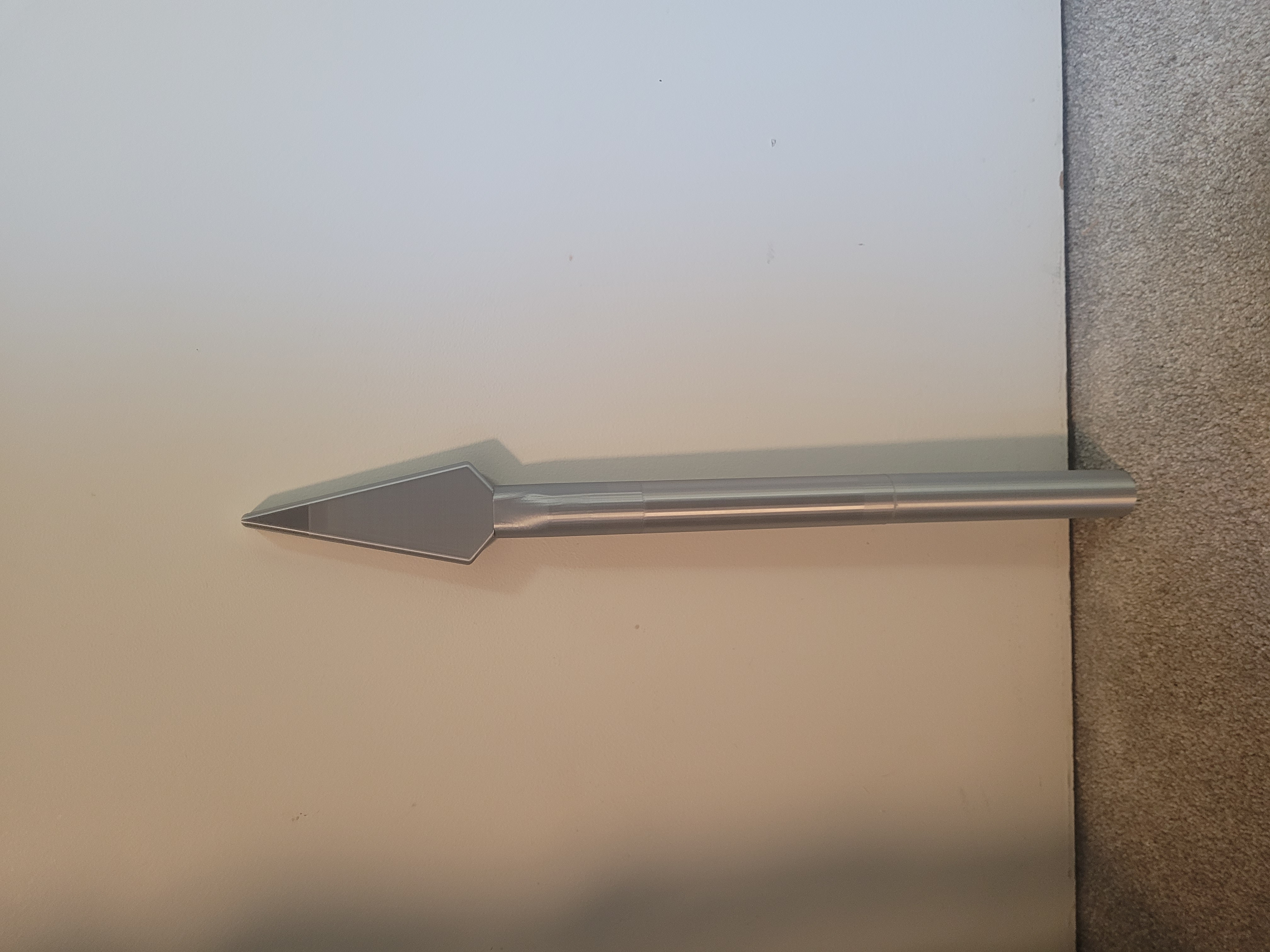 Lego Spear (10:1 Scale)
