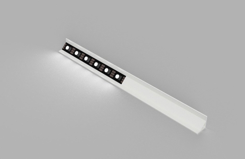 Miniatura 4 do modelo 3D 45 Degree LED Mount