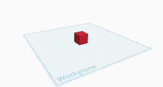 Hollow cube