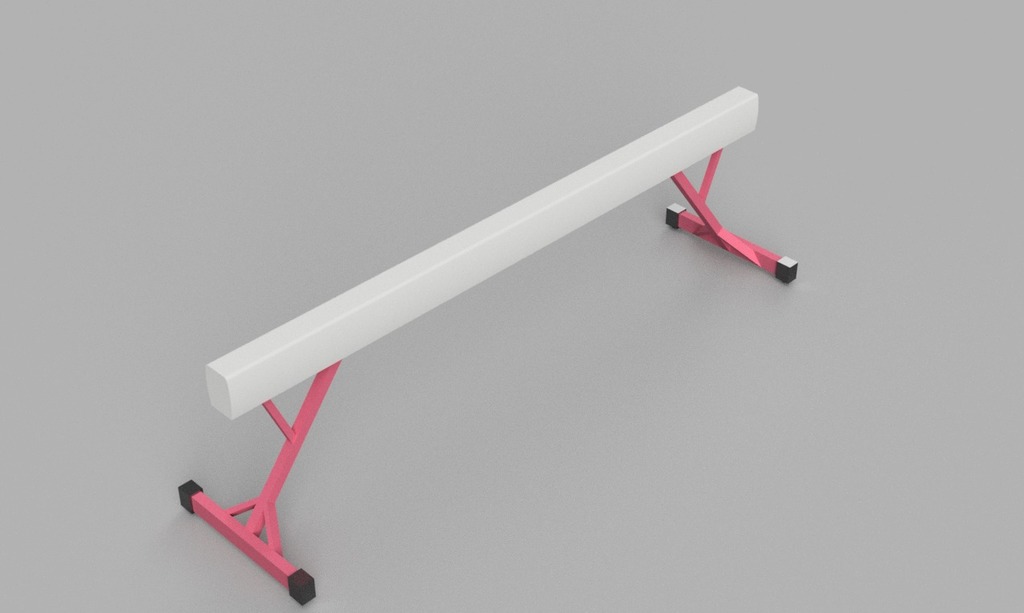 Barbie Balance Beam by hackoholic Download free STL model