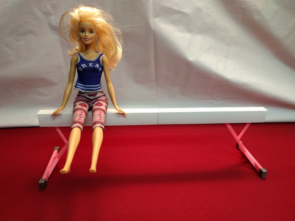 Barbie Balance Beam by hackoholic Download free STL model