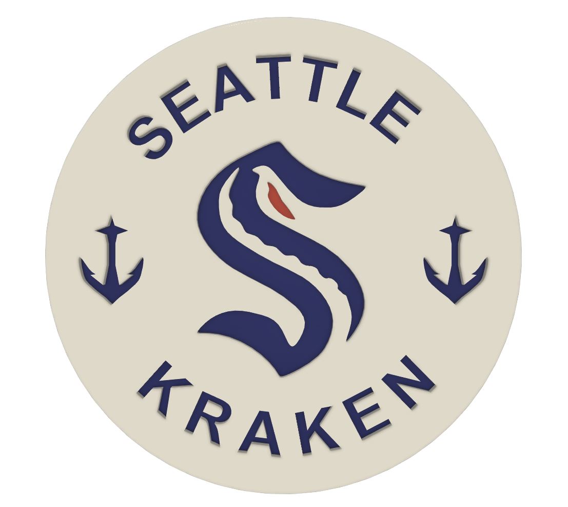 Golf - Golf Ball Marker - NHL - Pacific - Seattle Kraken