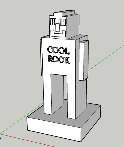 ROOK chess piece custom