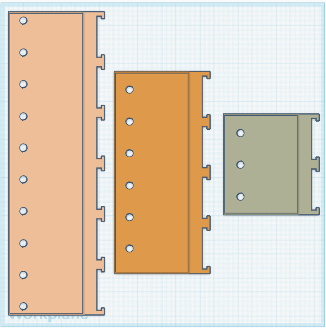 top shelf for fast-print modular drawers
