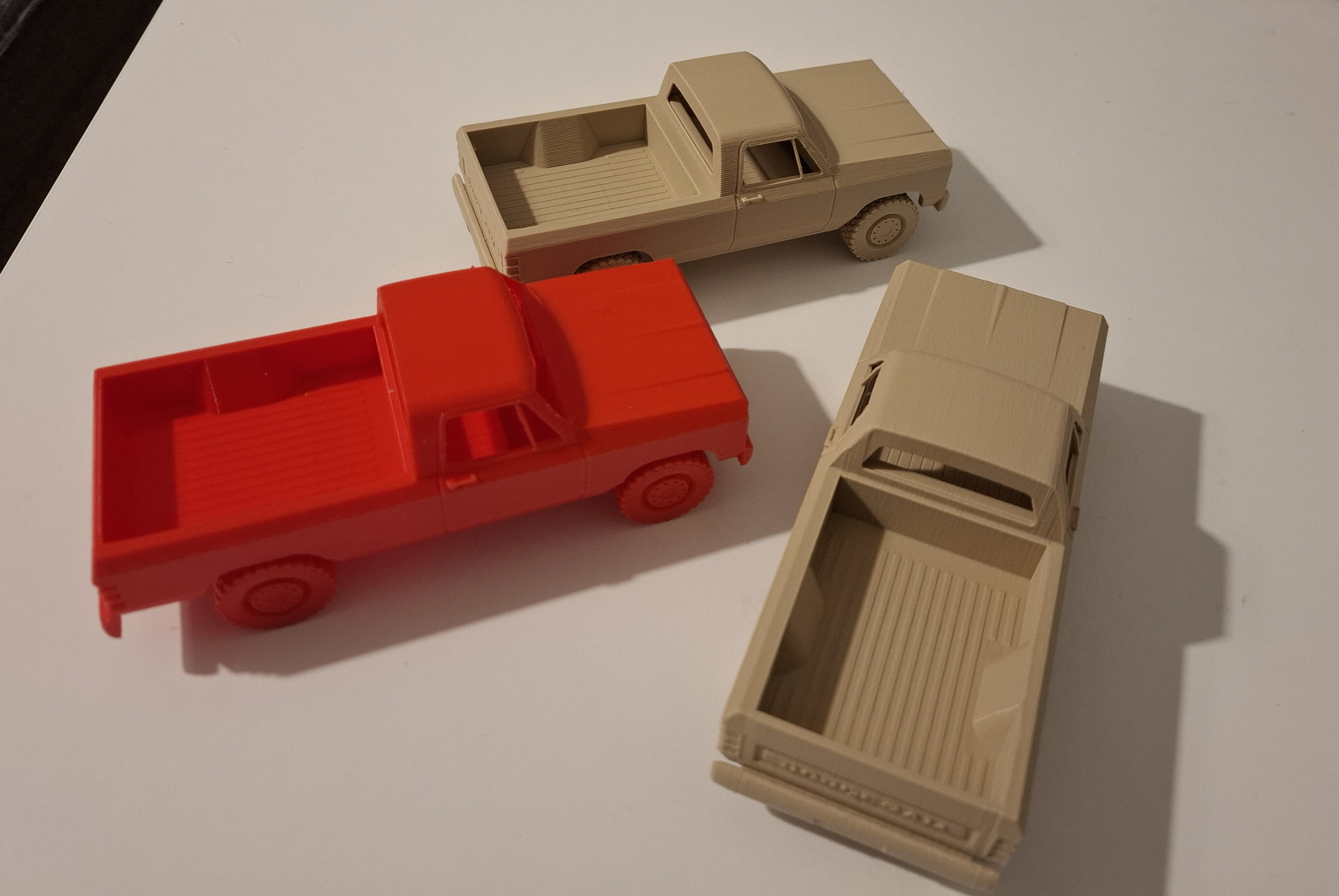 Print in place Toy Car Dodge Ram 1985
