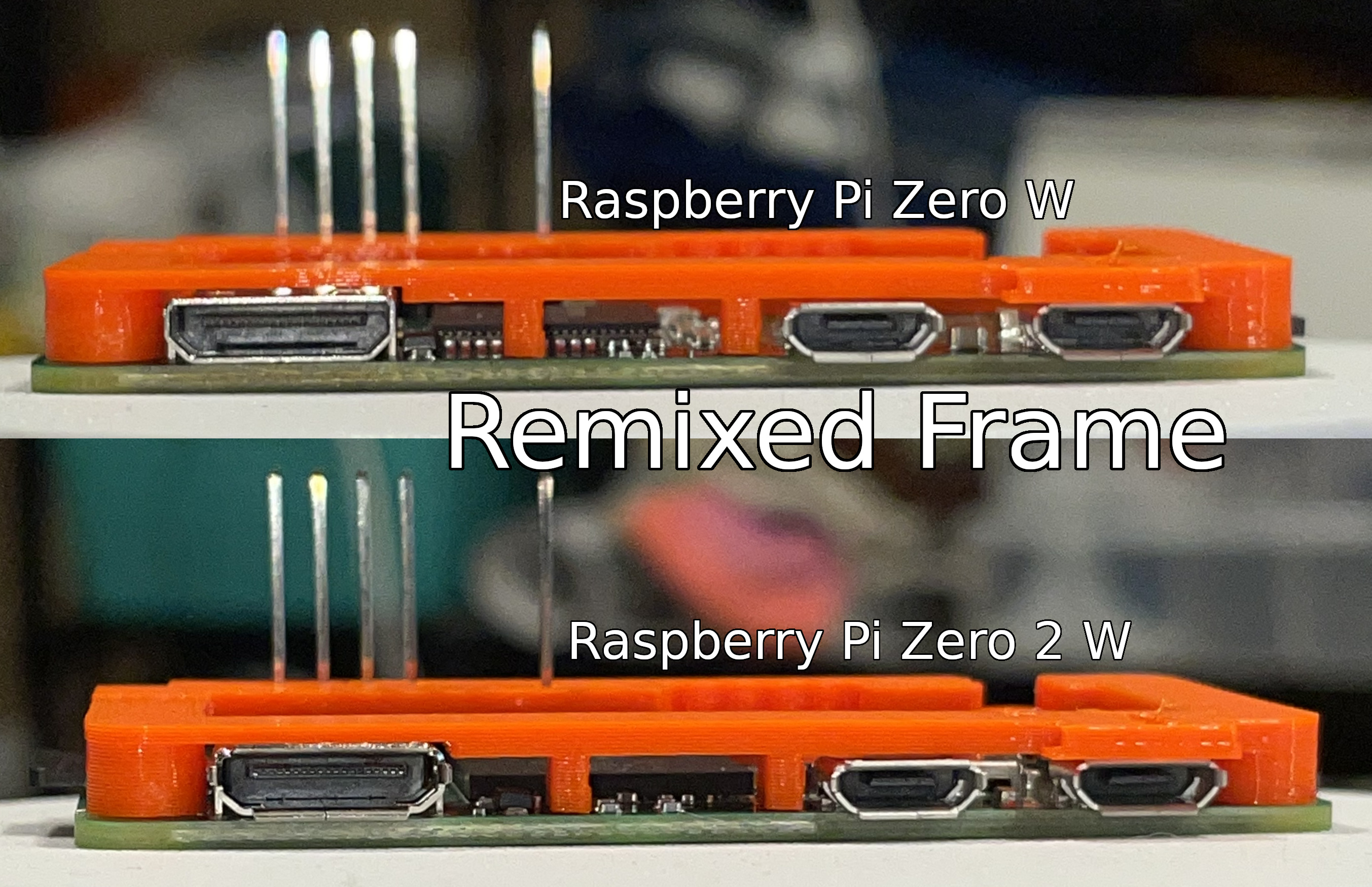 Raspberry Pi Zero/Zero2 frame for Einsy Rambo by SpeakingOfBrad ...