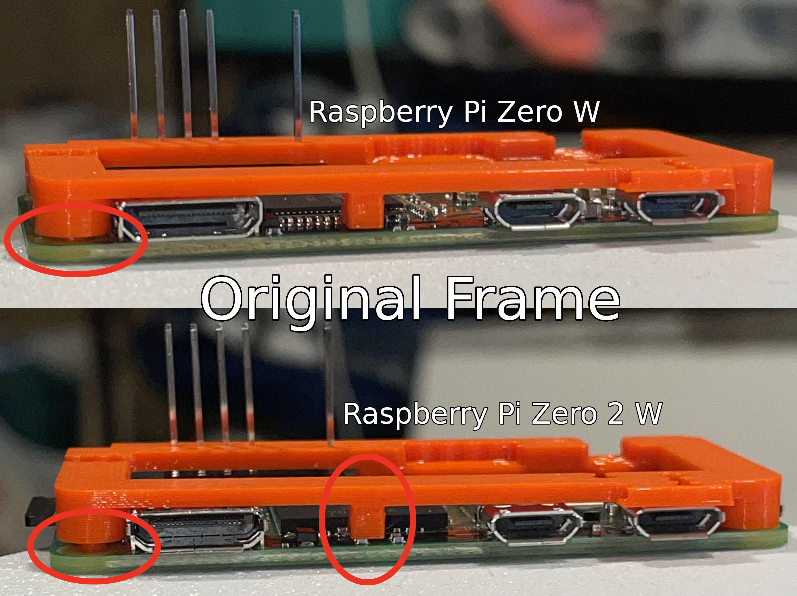 Raspberry Pi Zero/Zero2 frame for Einsy Rambo by SpeakingOfBrad ...