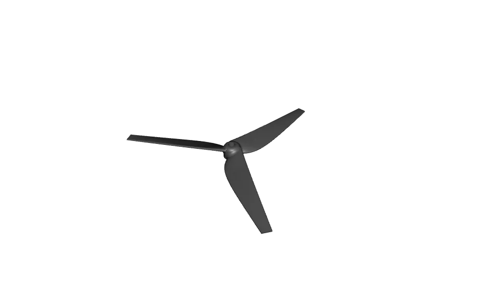 Beufee 8pcs Mini-hélices, hélices de Lame d'aile Remplacement du Drone Bas de Bruit et de Lames à libération Rapide (Black Gold Edge