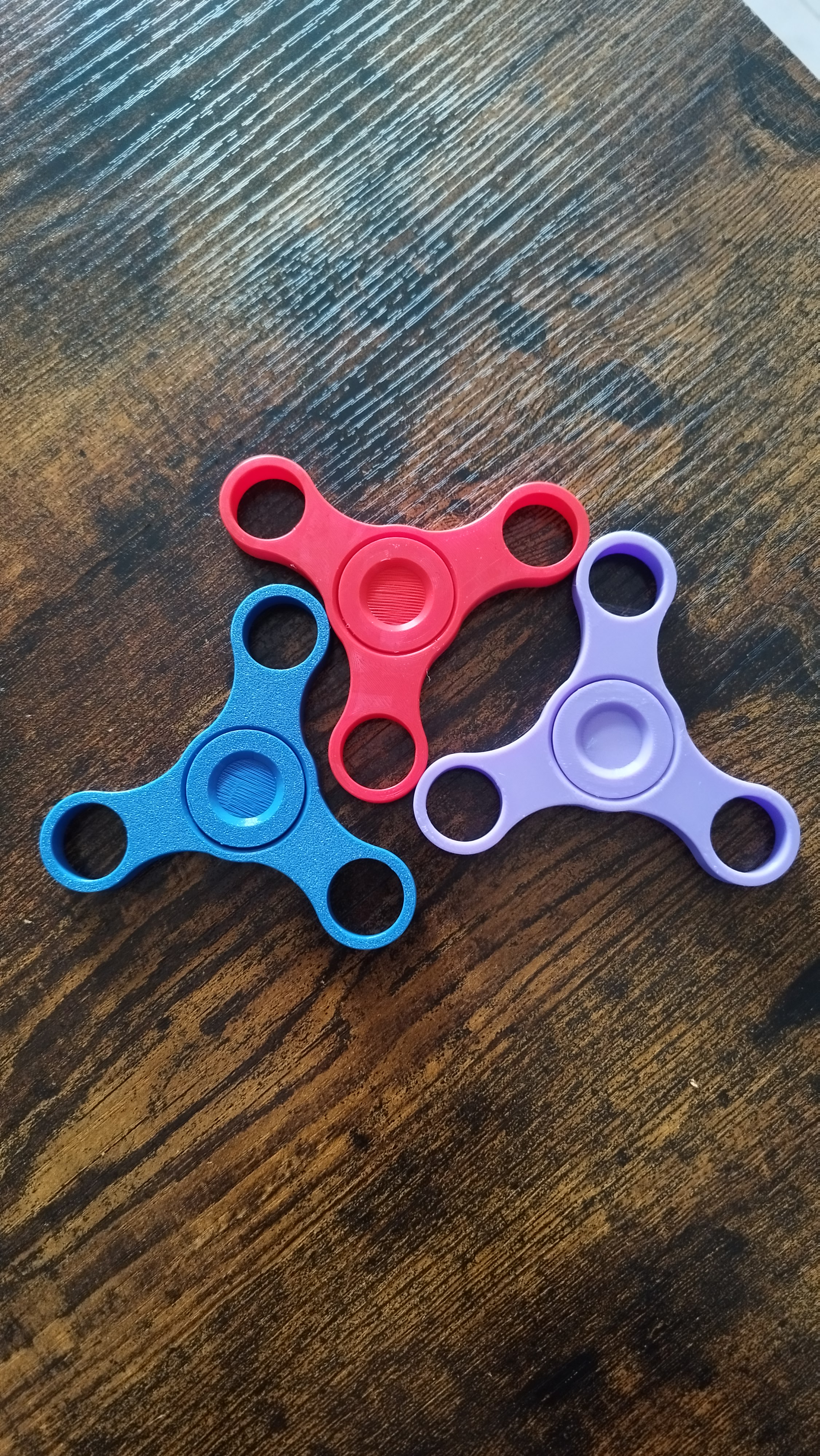 Fidget Spinner Print in Place No Bearings No Assembly