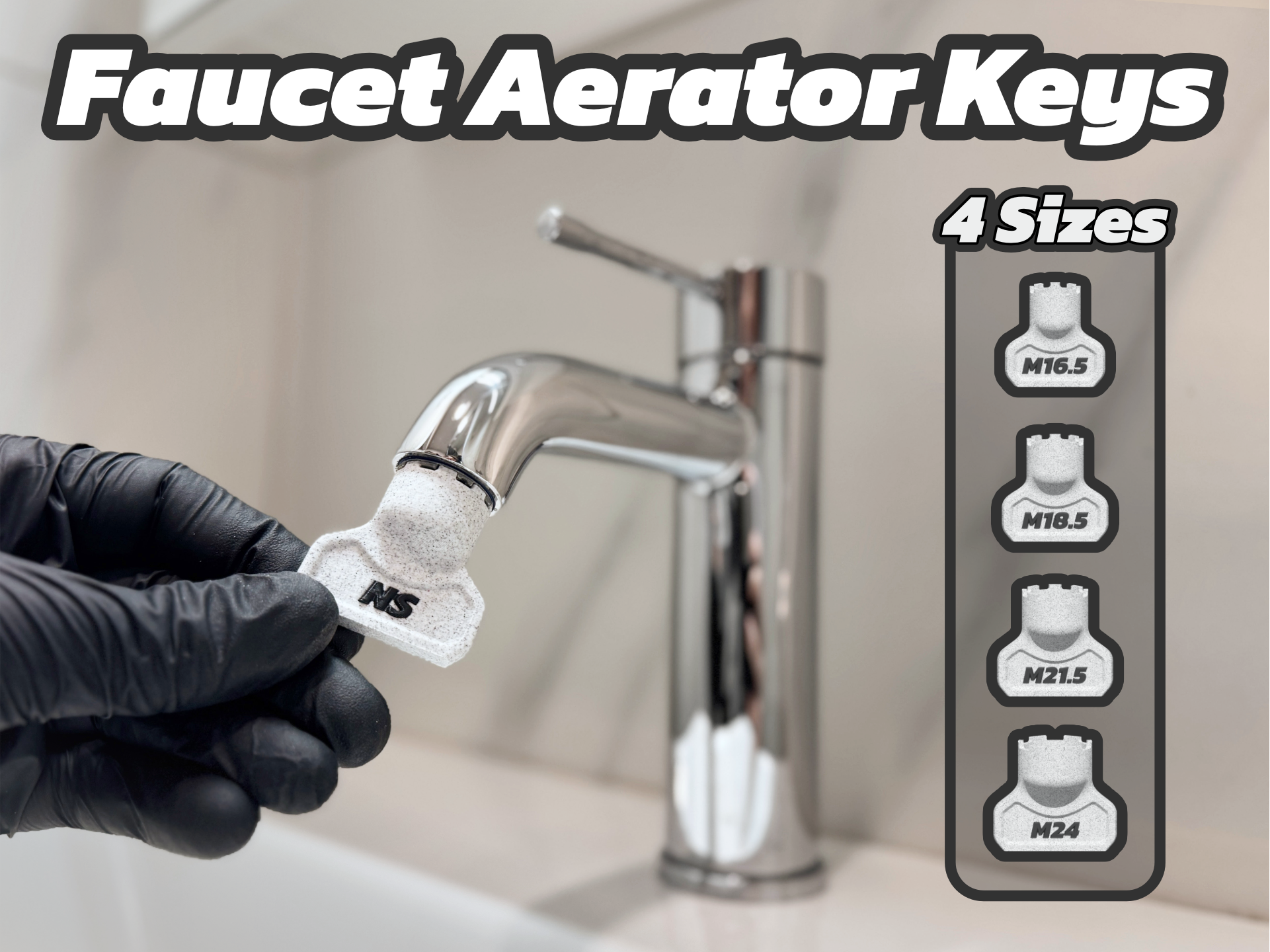 Aerator Key Set | 4 Sizes