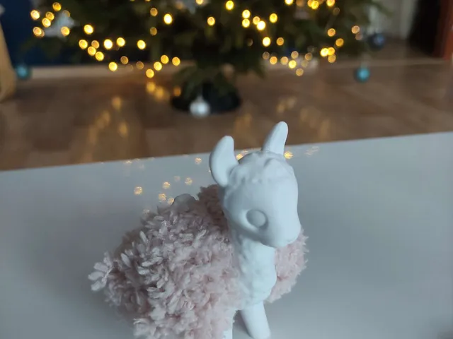 Cute alpaca - wool