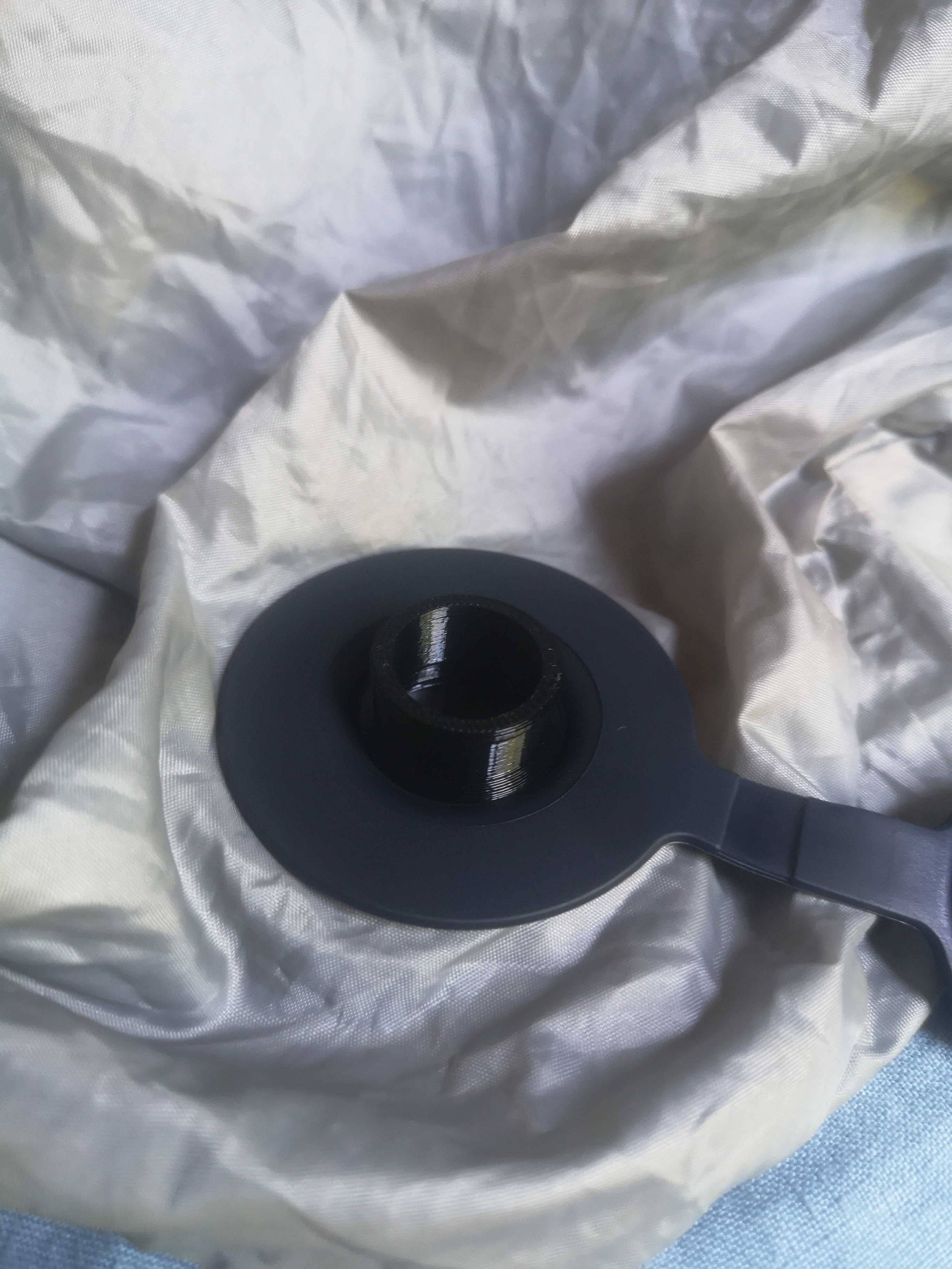 Thermarest inflation bag to flextail zero mattress adapter