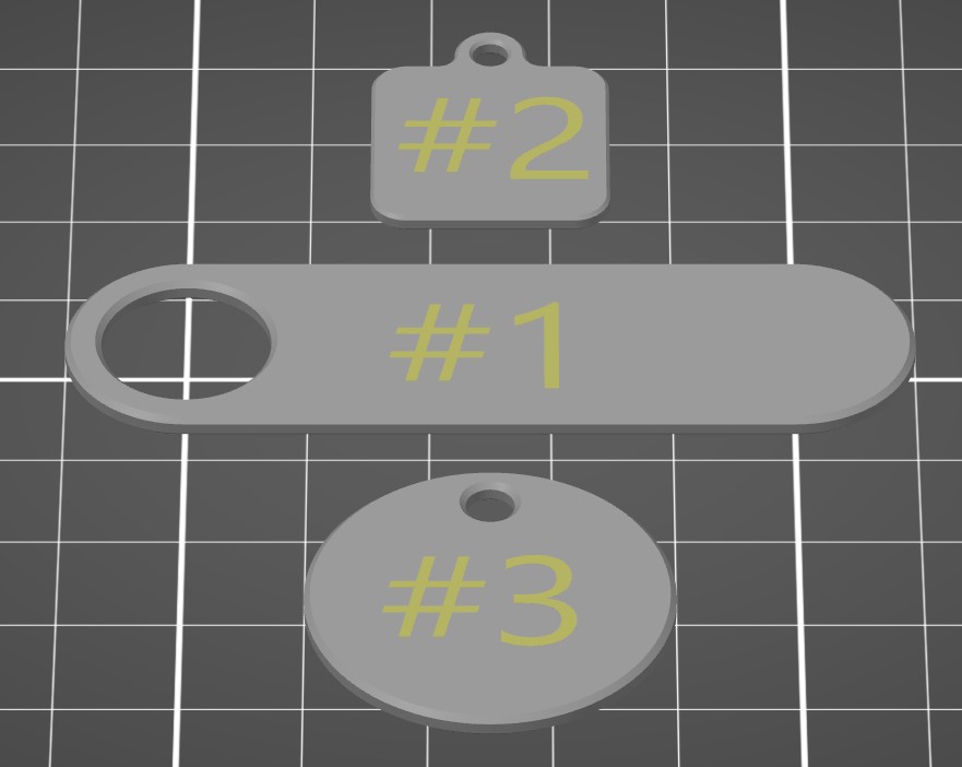 Generic key fob (with FreeCAD file)