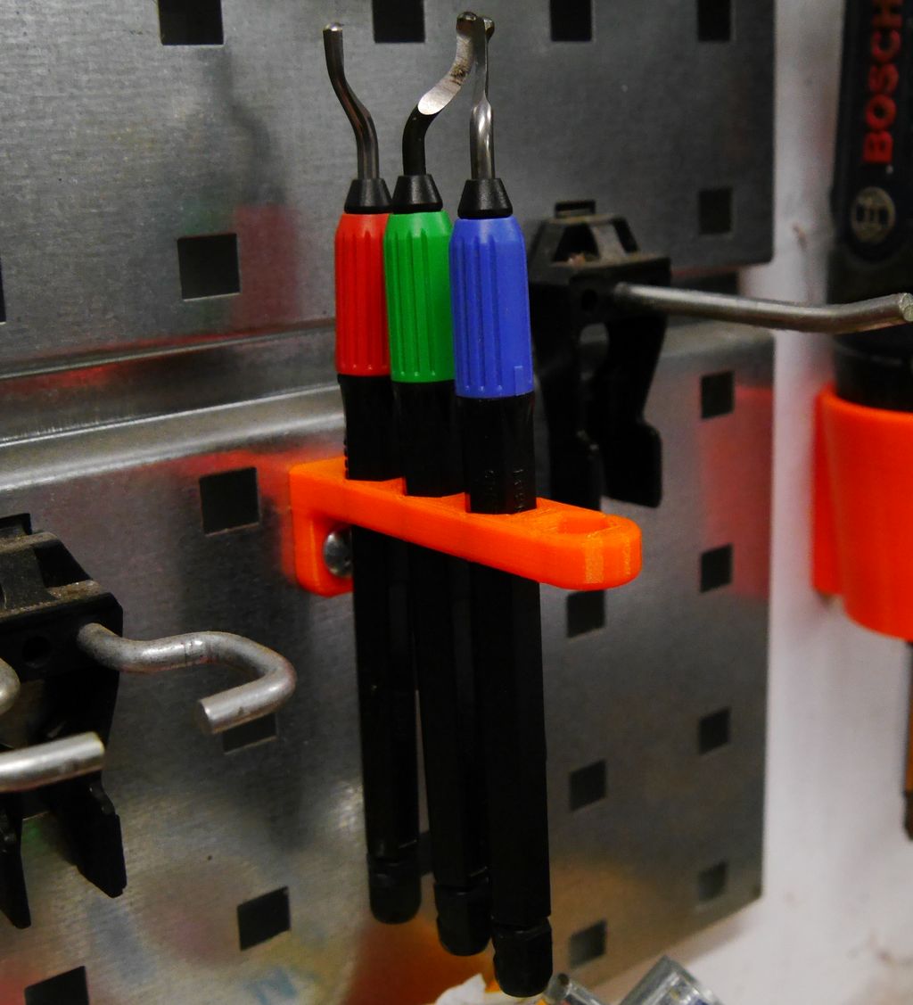 Deburring tool - wall bracket