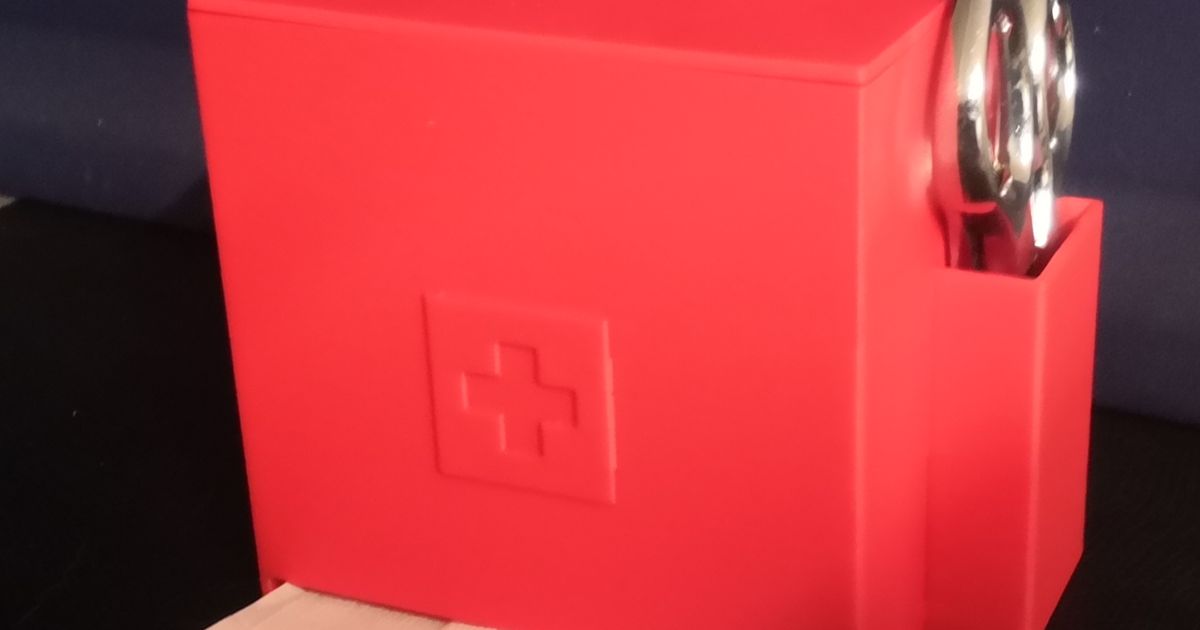 BandAid dispenser by micha Download free STL model