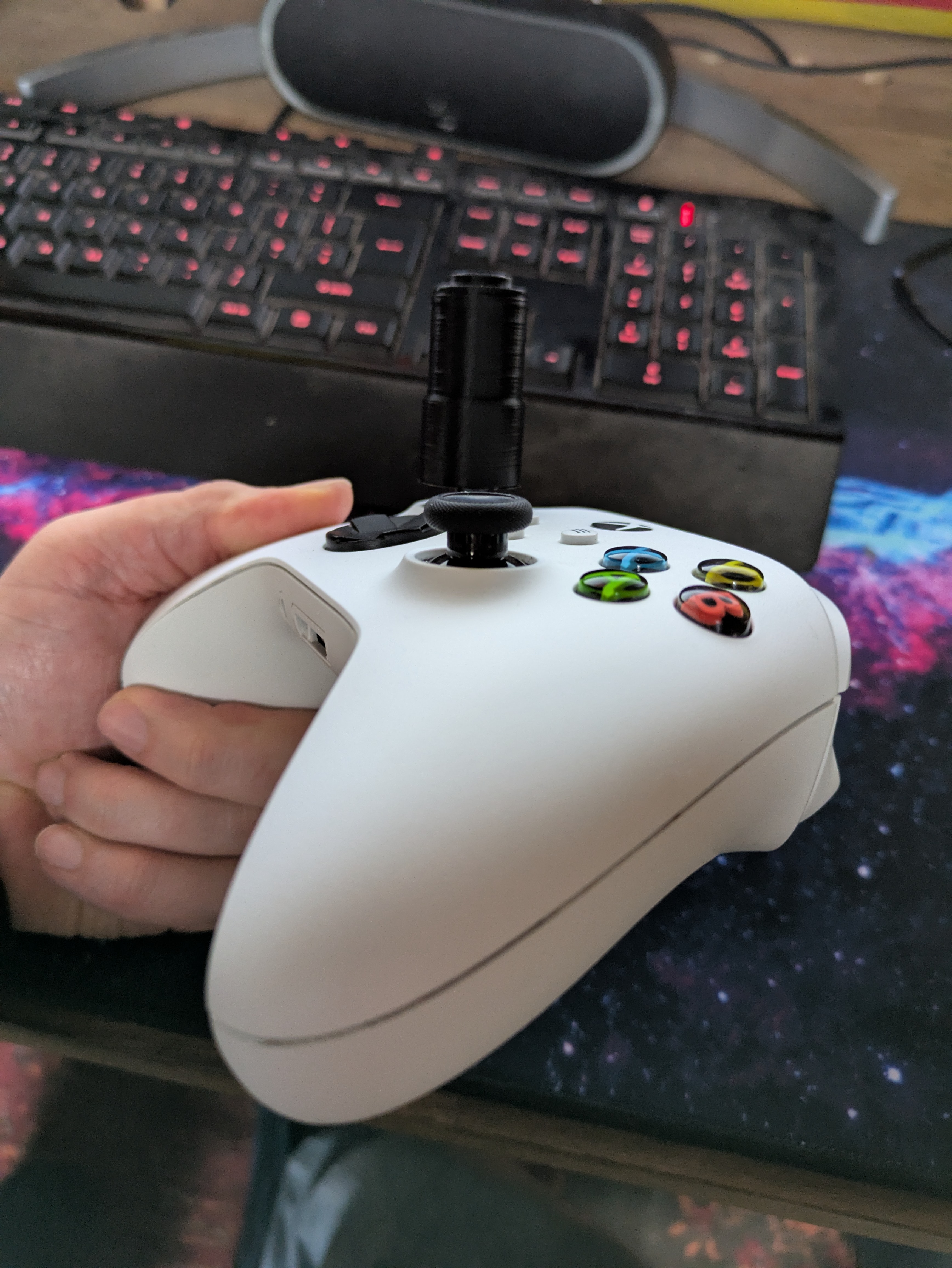 Xbox Flight Stick Extension. By Flyinman 