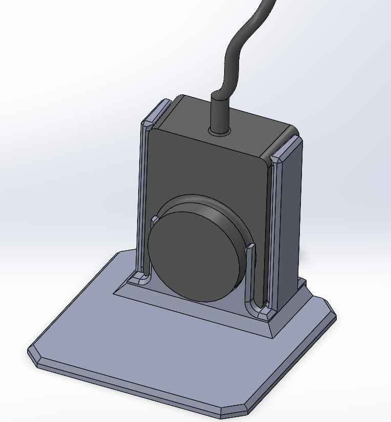 Ikea LED-Spot TÅGVIRKE Halter / Holder 12x12cm for flat surface
