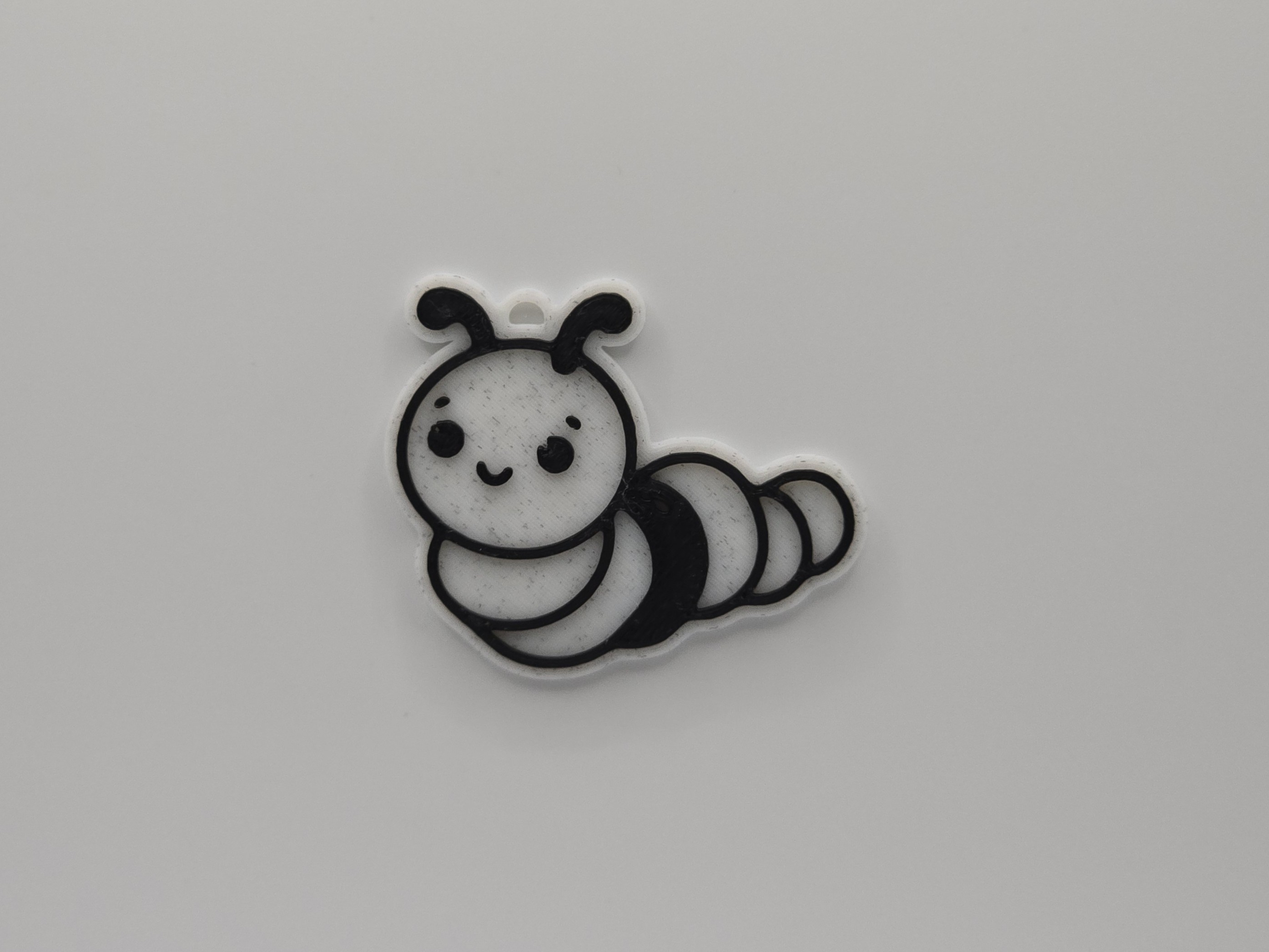 Cute Worm Keychain