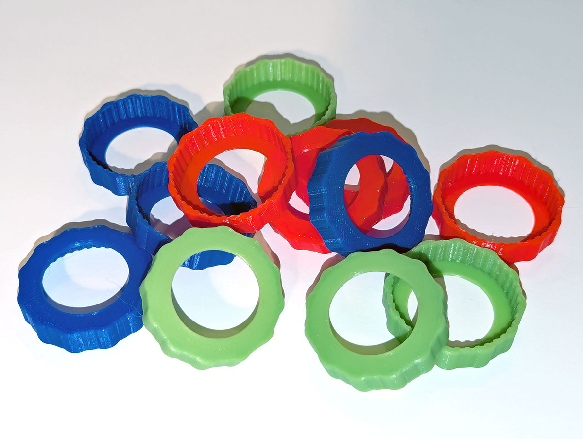 Milk Bottle Toppers
