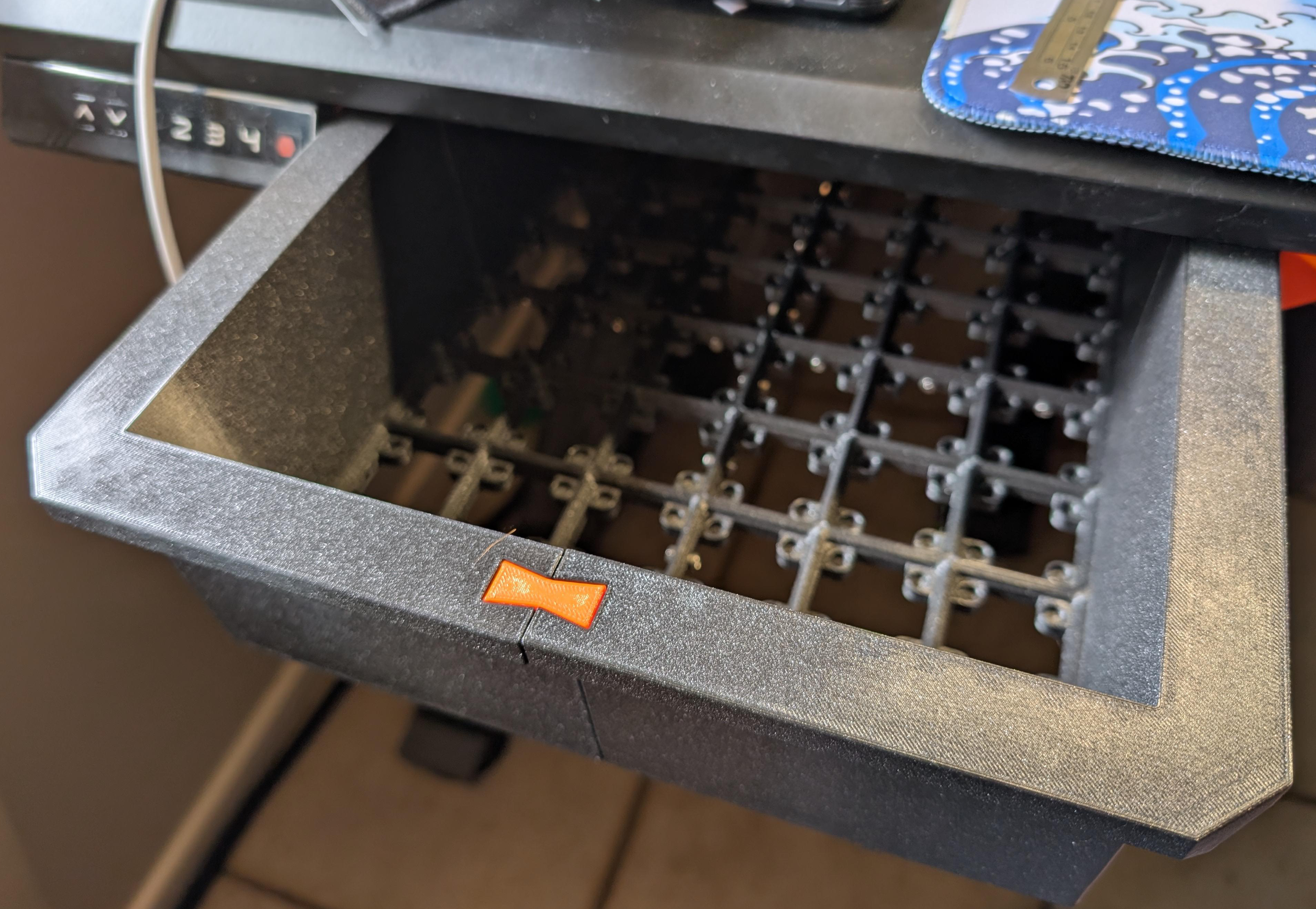 Miniatura 9 do modelo 3D Gridfinity Under Desk Drawer System