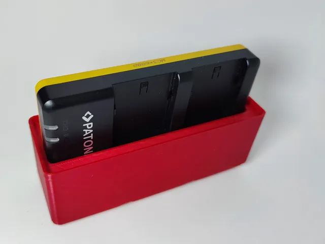 Patona Dual USB Charger Holder Sony NP-FZ100 Gridfinity 3x2 6U (Camera Batteries)
