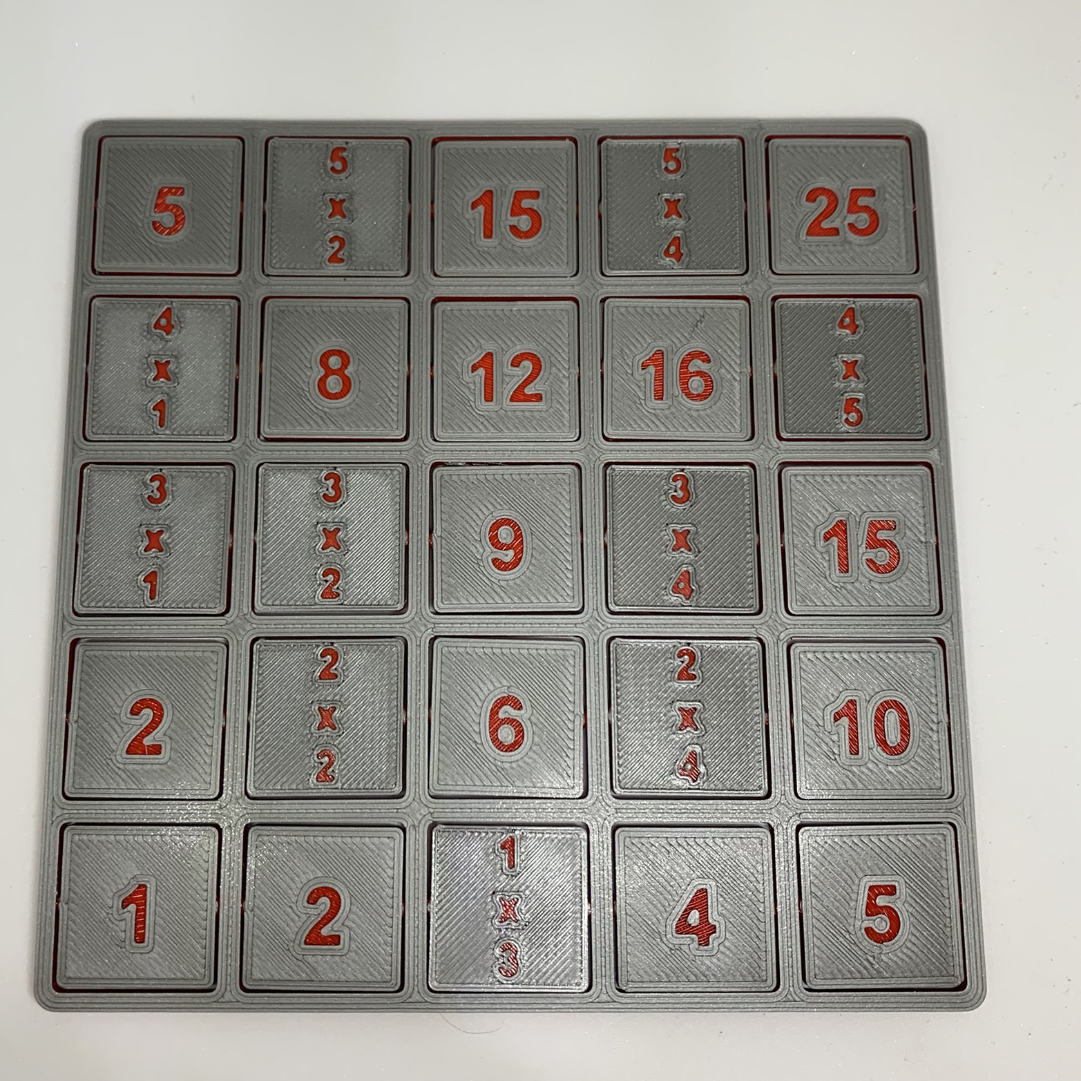 Multiplication table (no MMU needed, print in place)