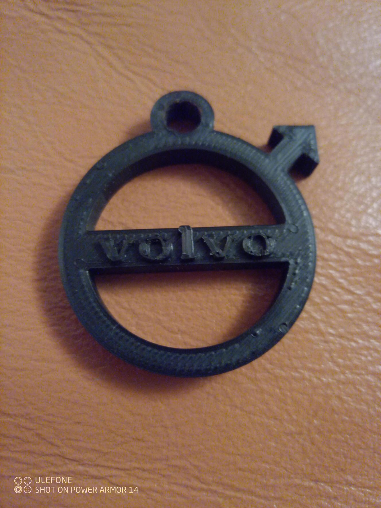 volvo logo-keychain