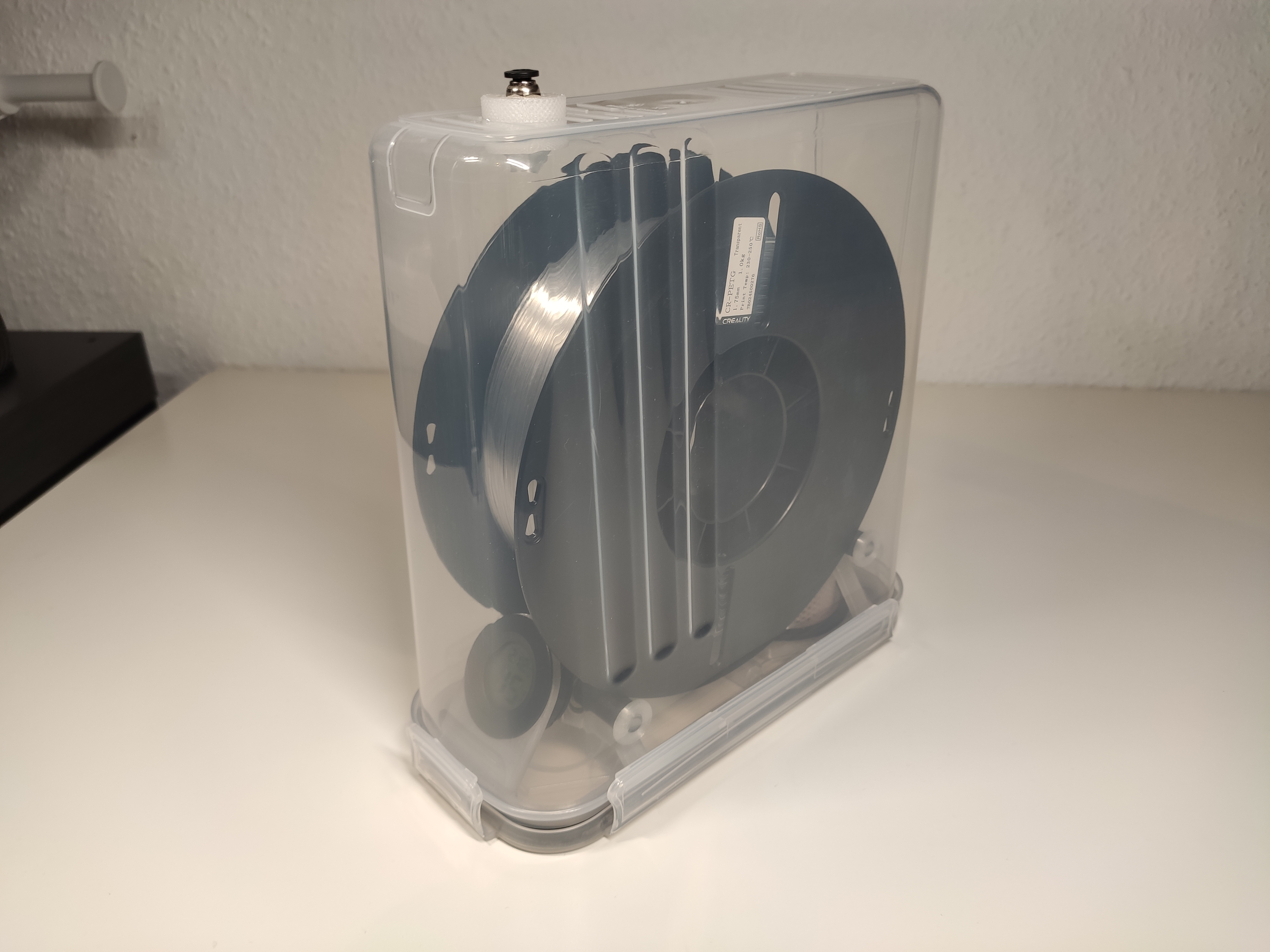 Upside down Filament Box for small Printers