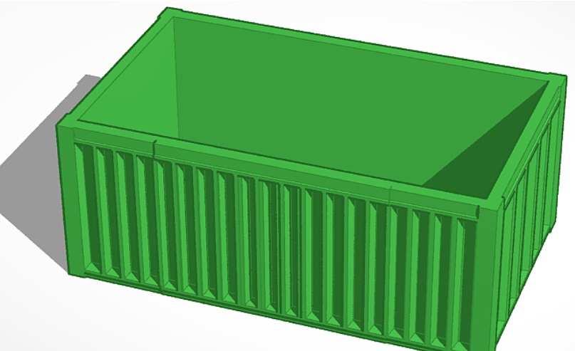 Roadworks Container- scale models for diorama 1/14, 1/16 ,1/12,1/10