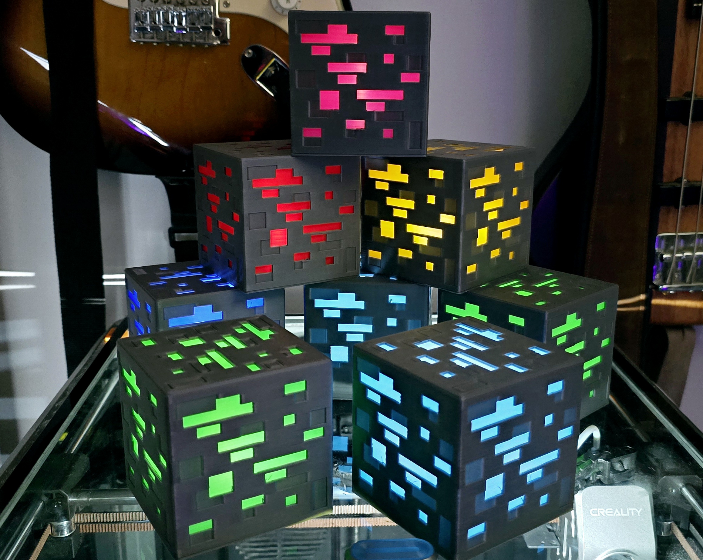 MINECRAFT ORE LIGHT BOX