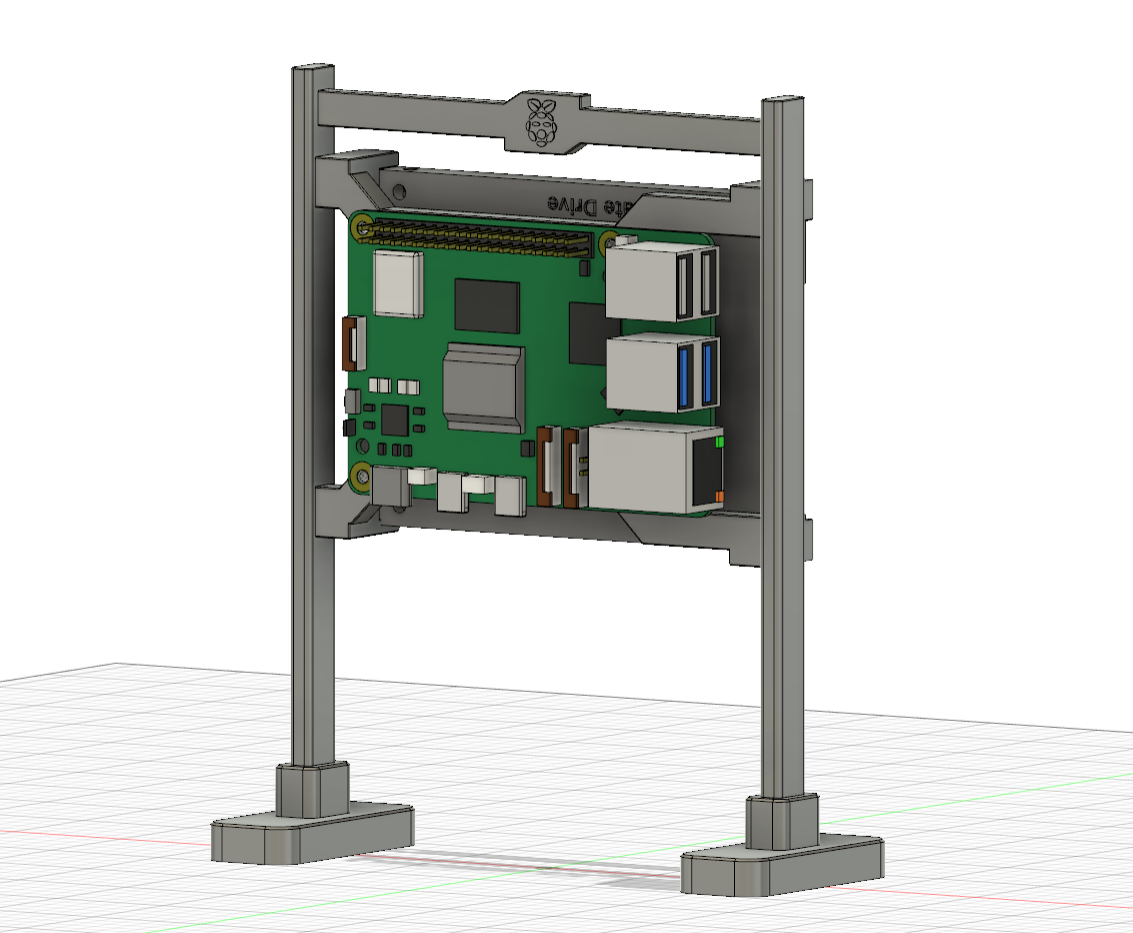 Raspberry Pi 5 Vertical Stand