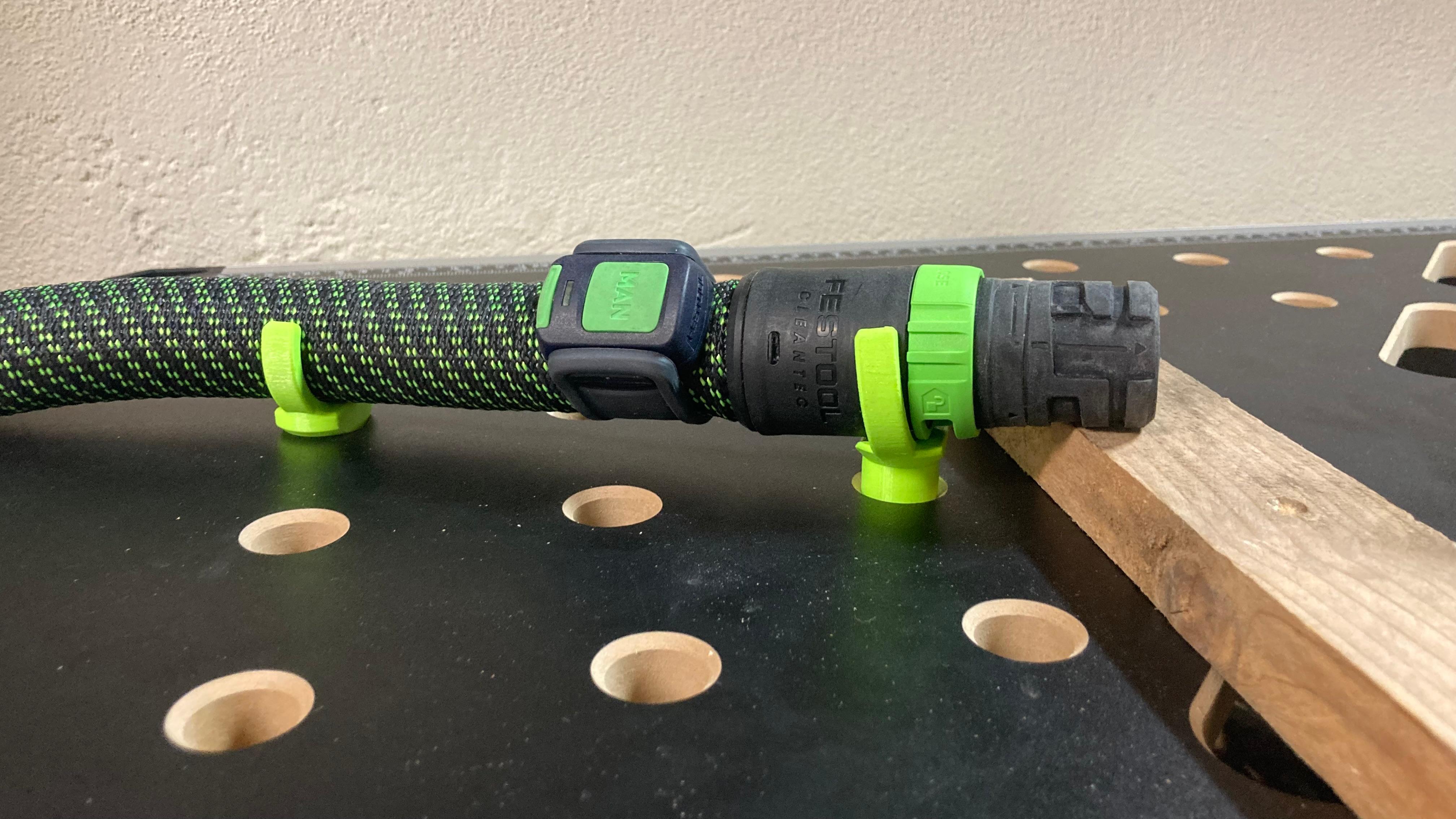 Simple holder Festool MFT vacuum cleaner for MDF workbench 20mm & 19mm (3/4") — miniatura 3