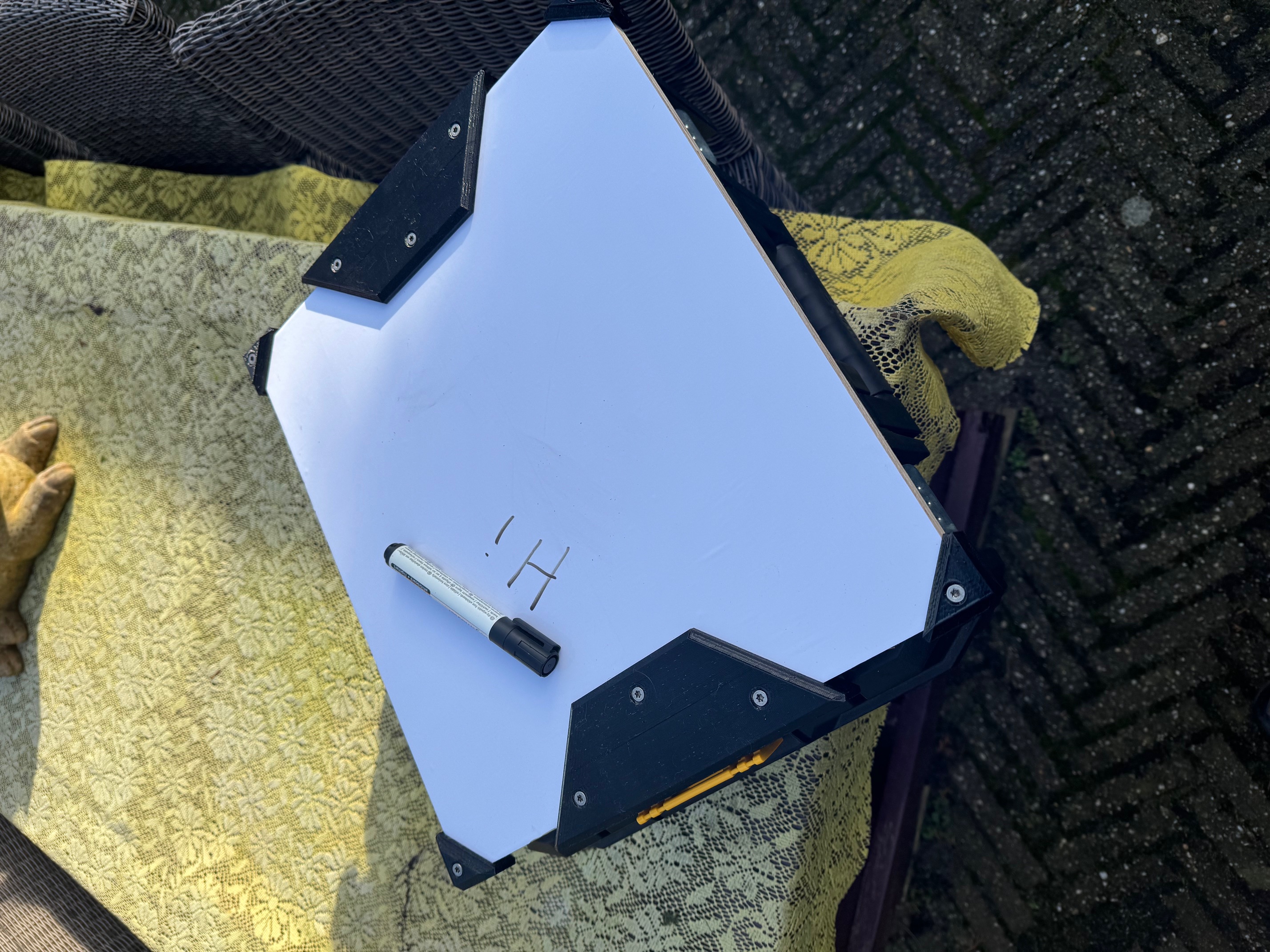 Reversible Dewalt TSTAK Workplate with Chalkboard