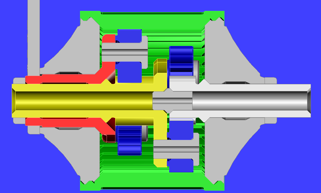 Planetary gear 4,5x4,5=20x M1,5 +Fan
