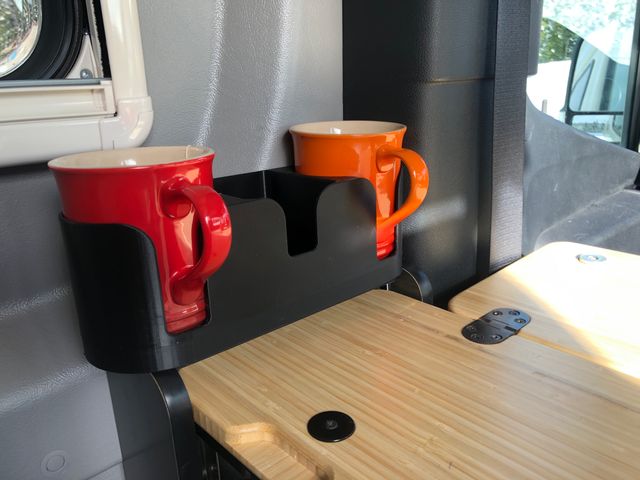Cup/phone holder for 2020 Winnebago Revel, preview image from the creator on Printables