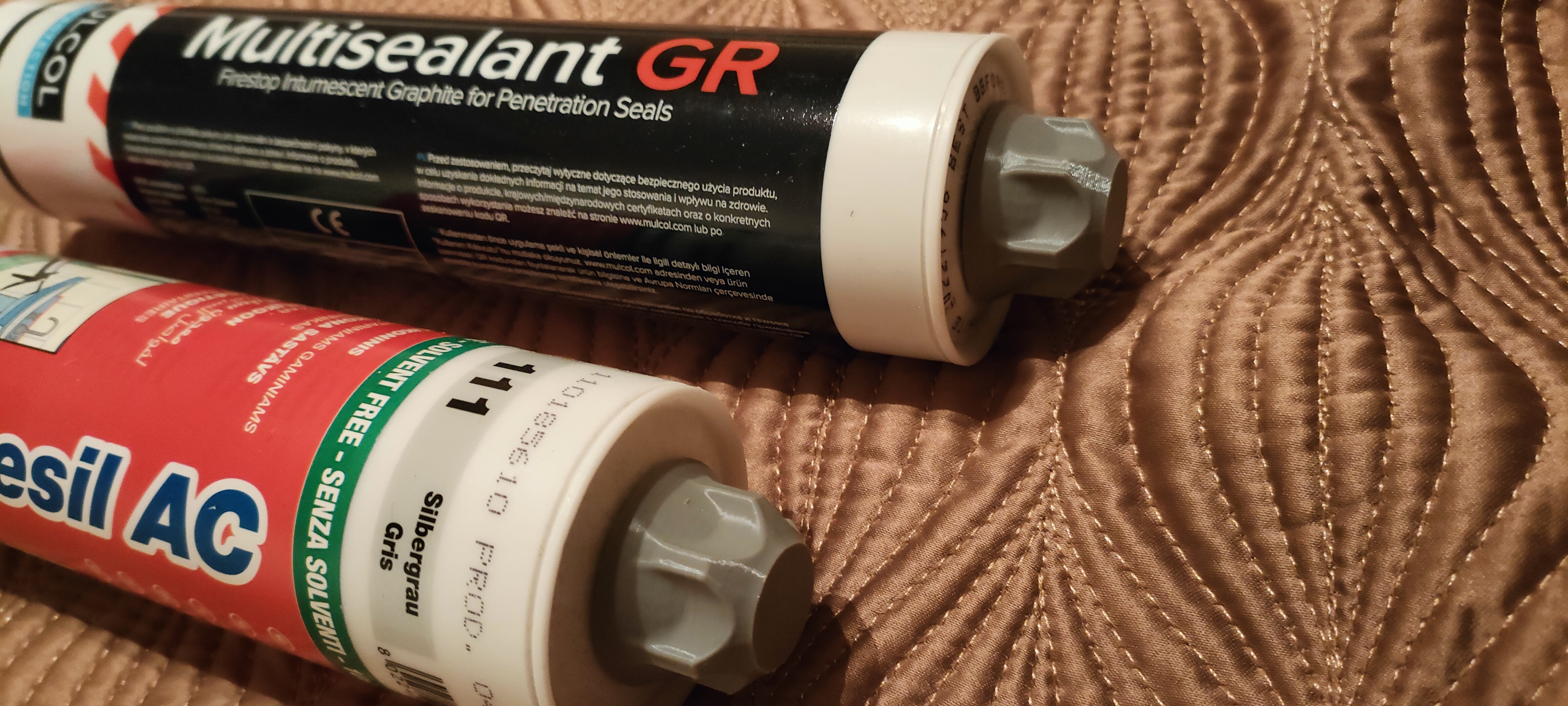 Silicone/Glue/Acrylic cartridge cap