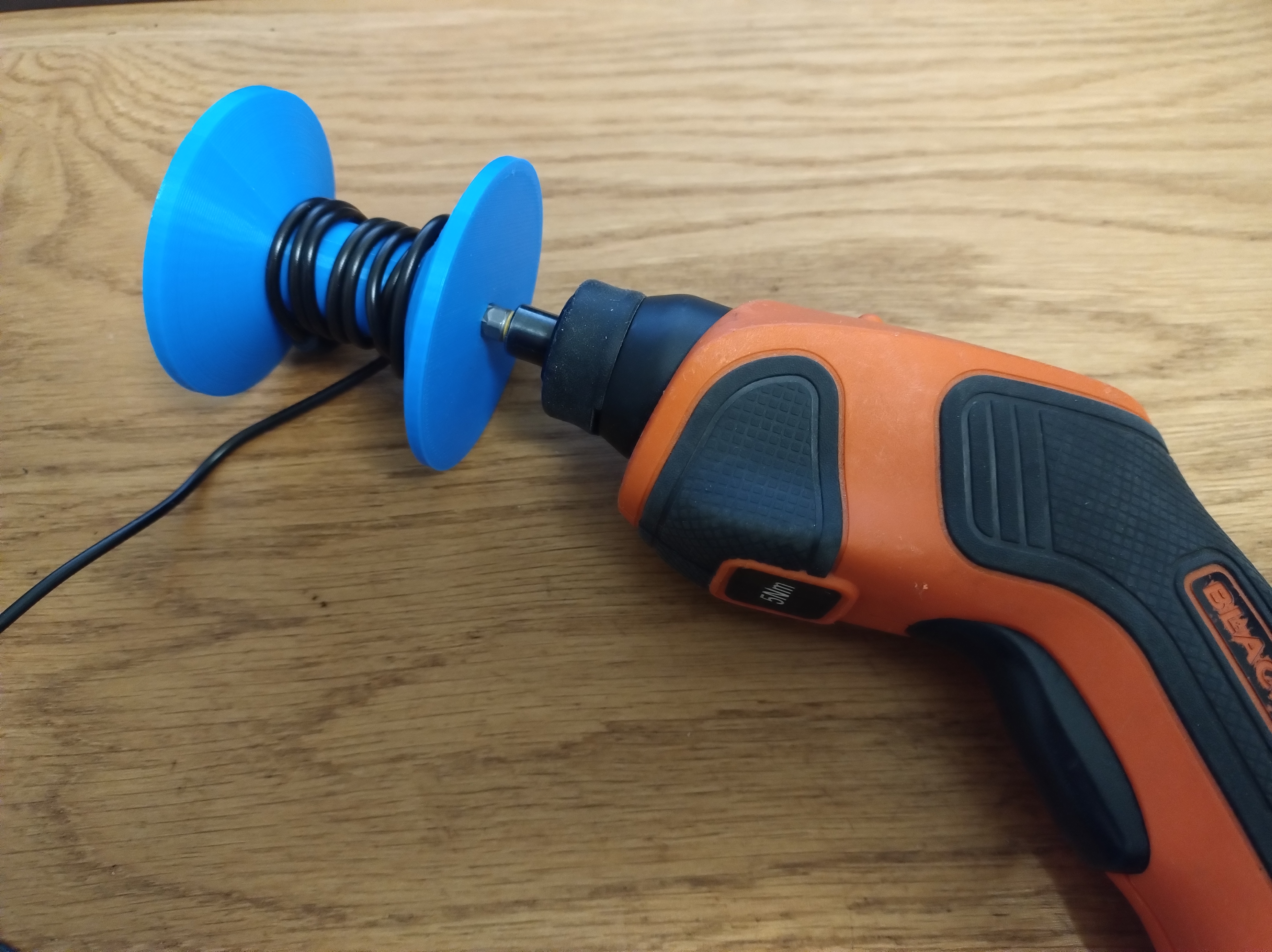 Wire spool winder