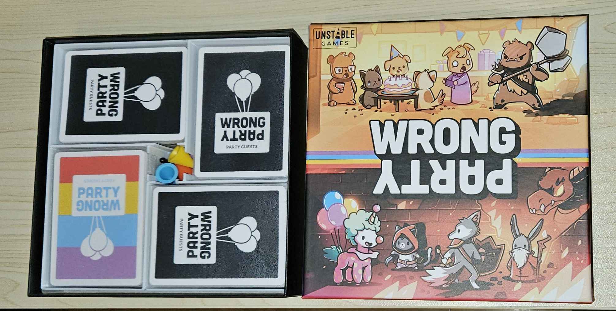 Wrong Party Sleeved Card Insert — thumbnail 2