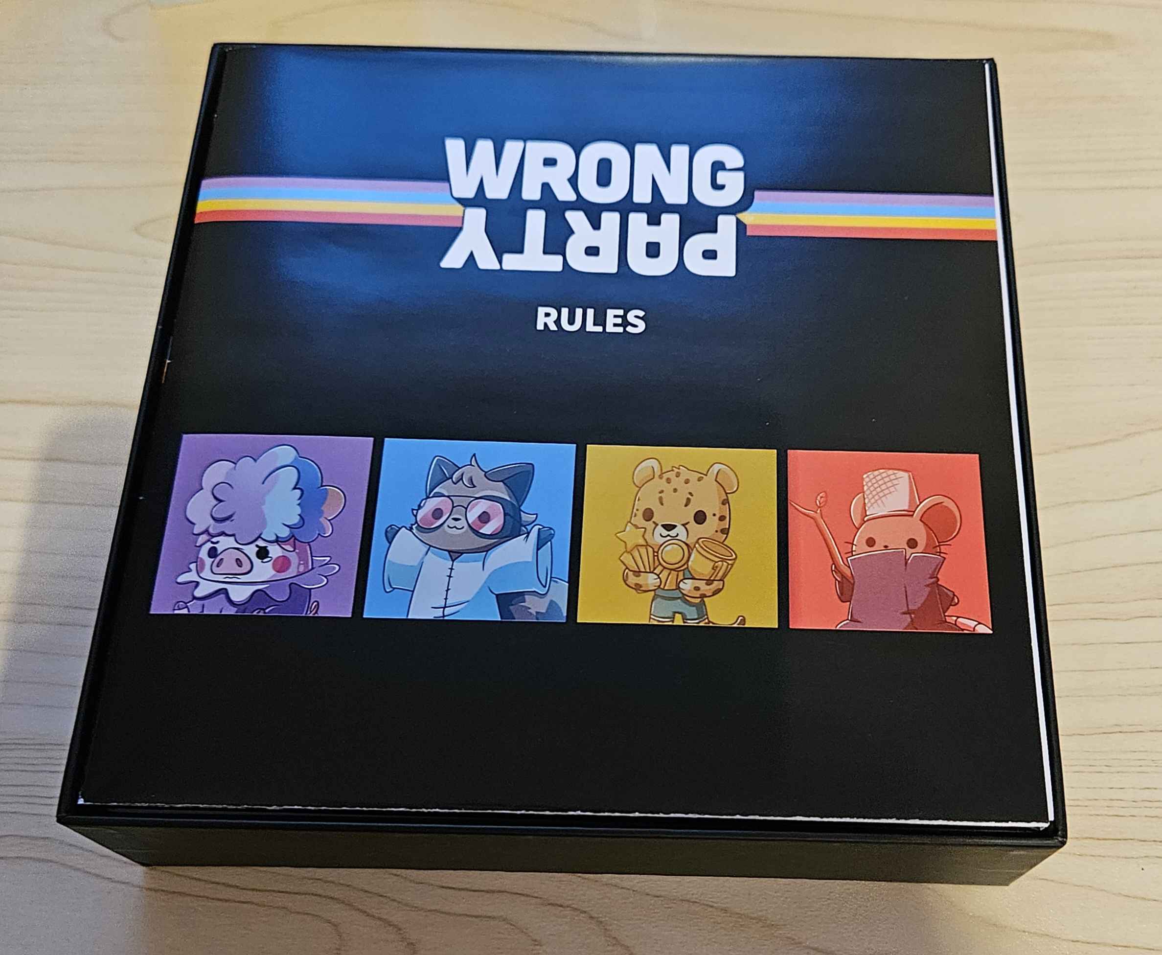 Wrong Party Sleeved Card Insert — thumbnail 3