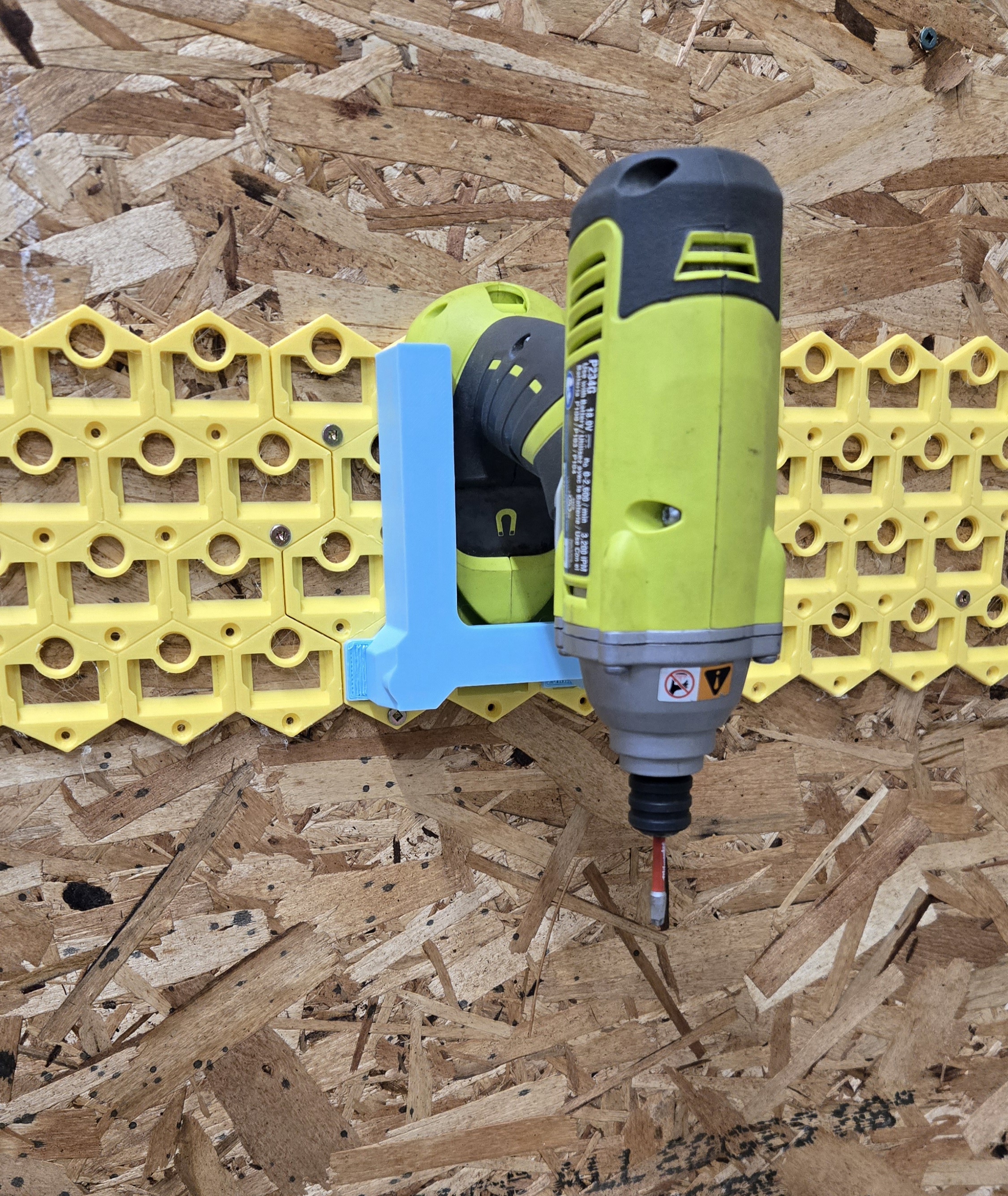 GOEWS Ryobi Tool Mount 3D model thumbnail