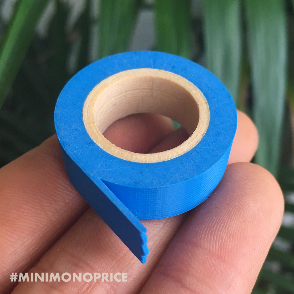 Blue Painter's Tape / Duct Tape | Filament Swatch