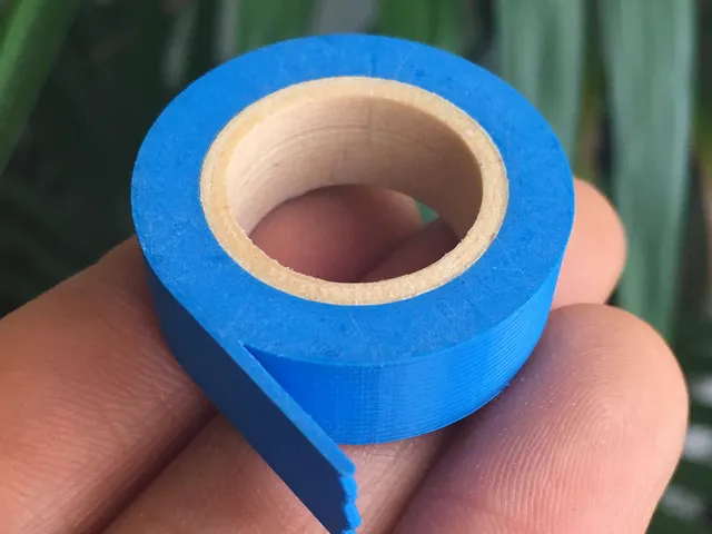 Blue Painter's Tape / Duct Tape | Filament Swatch