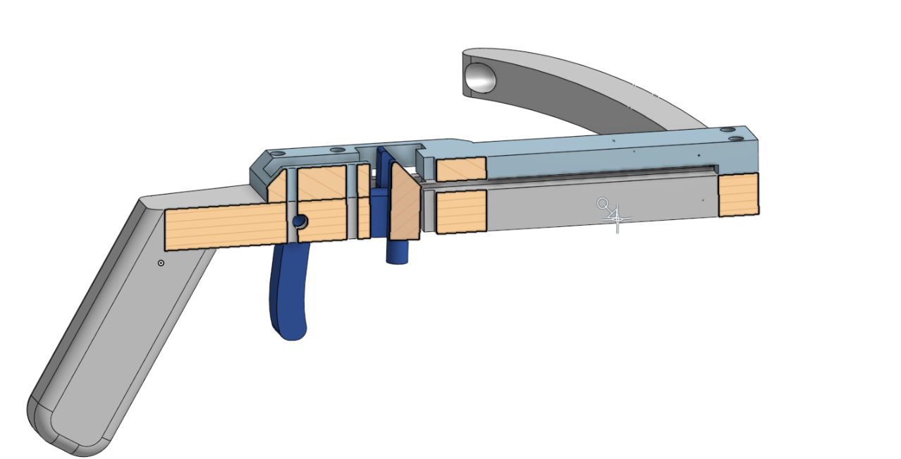 Miniatura 3 do modelo 3D toothpick crossbow
