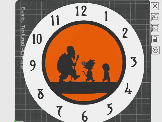 Dragonball Ziffernblatt