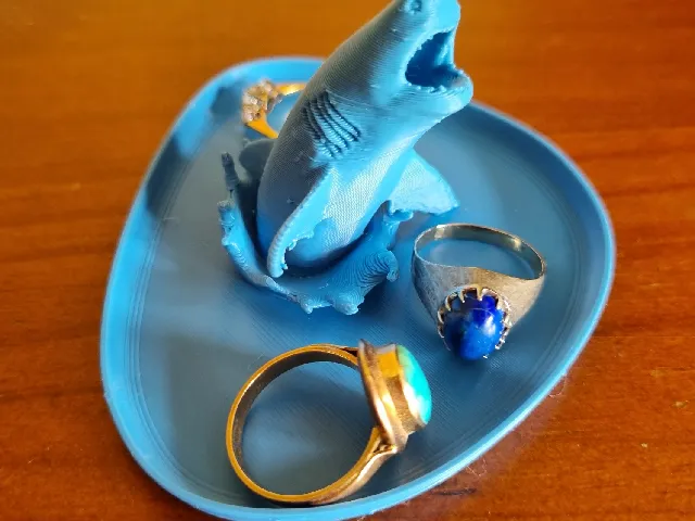 Shark Ring Holder Dish